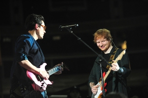 John-Mayer-Ed-Sheeran-Grammys-3